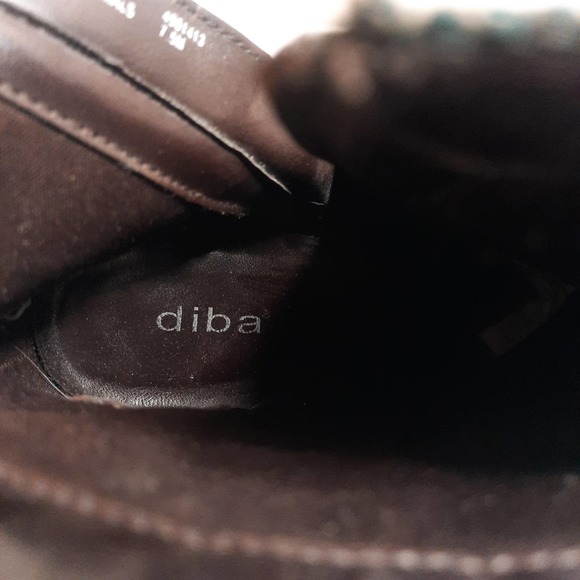 Diba Black Red and Beige Plaid Slim Heel Ankle Booties 7.5 - Picture 6 of 7